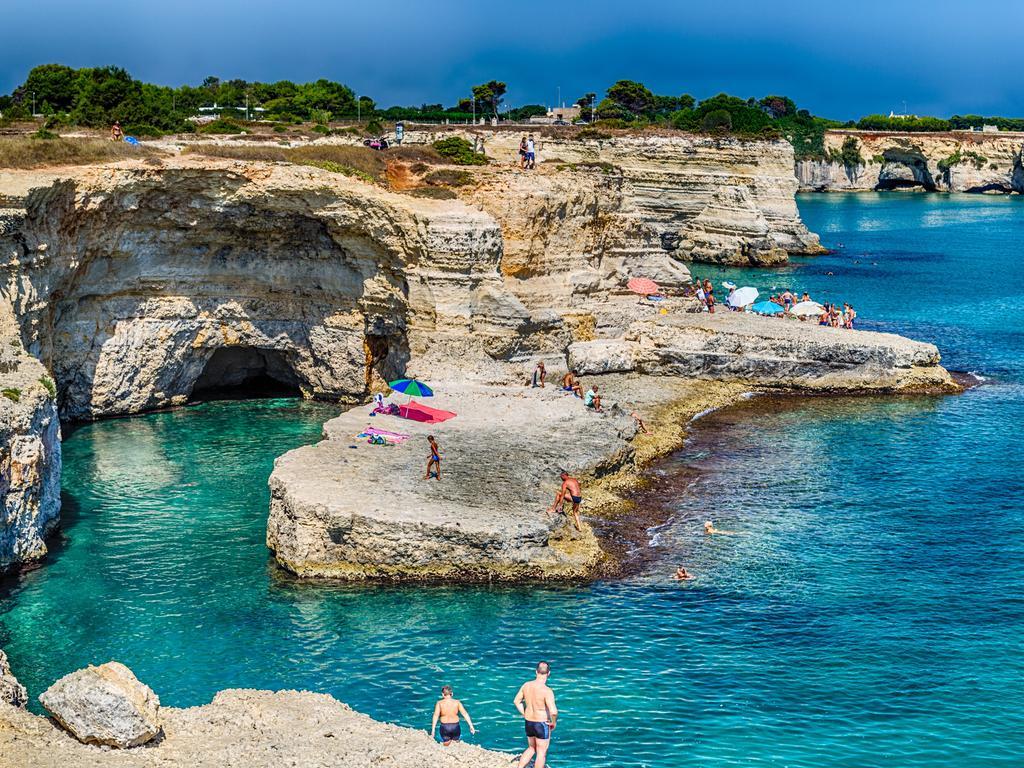 Luxury Beach Villa Puglia Italy Pulsano Exteriör bild